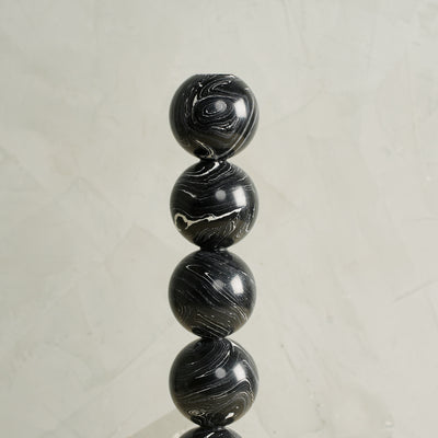 Italian Black Candle Stand