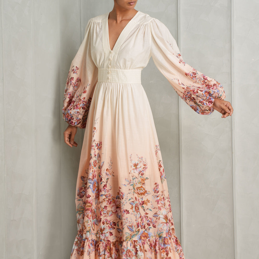 Awaken Plunge Maxi Dress | Le Mill | Zimmermann