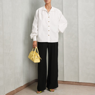 white utility blouse zimmermann