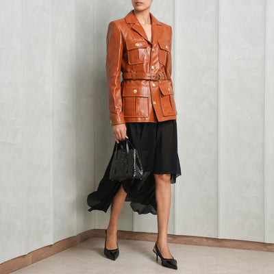 Chloé Utilitarian Jacket Brown