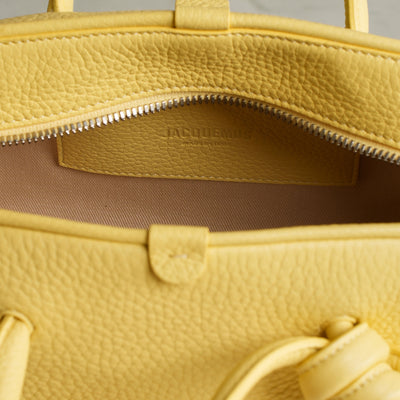 le mill jacquemus yellow crossbody bag 