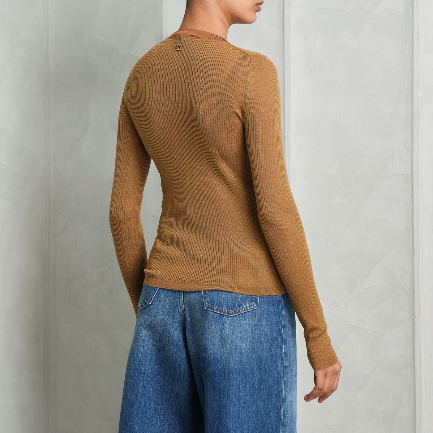 Chloé Wool Pullover Button up