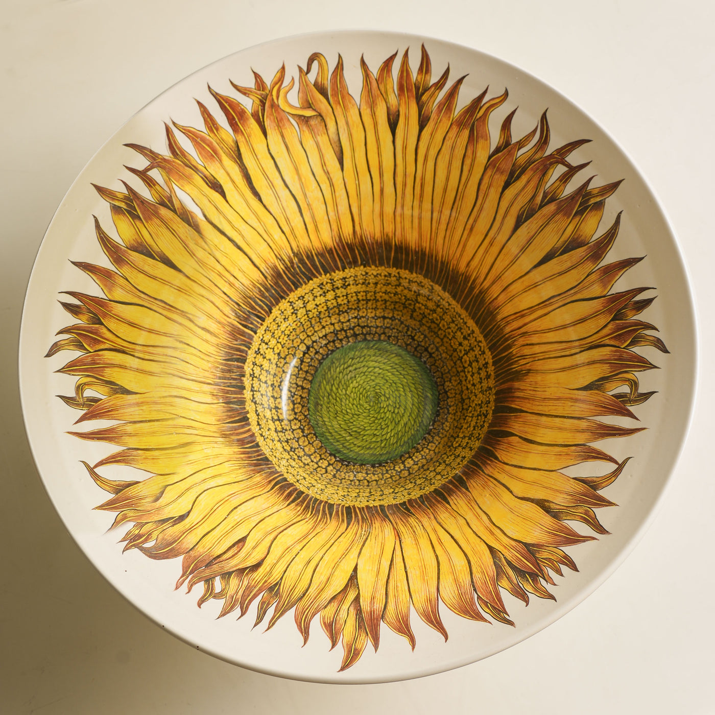 KHANOOM large bowl sunflower intricate sunflower design