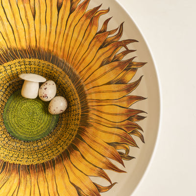 KHANOOM large bowl sunflower intricate sunflower design