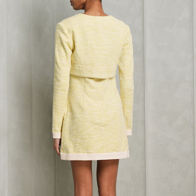 ALEXIS yellow vernazza cropped cardigan