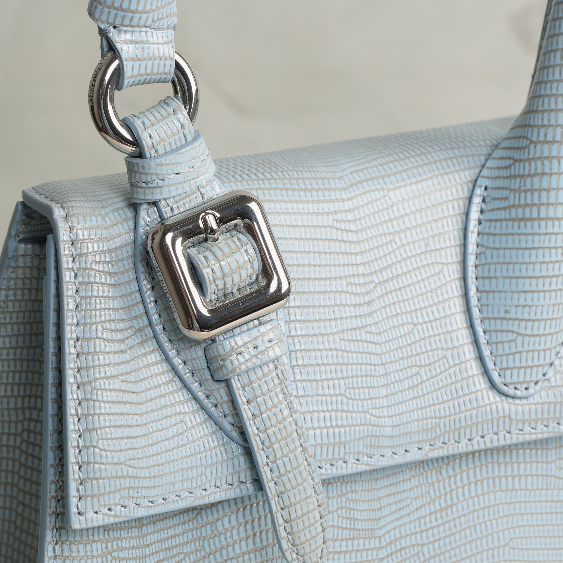 Leather Bag Jacquemus Bag Baby Blue Blue - Main Image