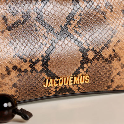 Jacquemus Le Bisou Perle gold logo