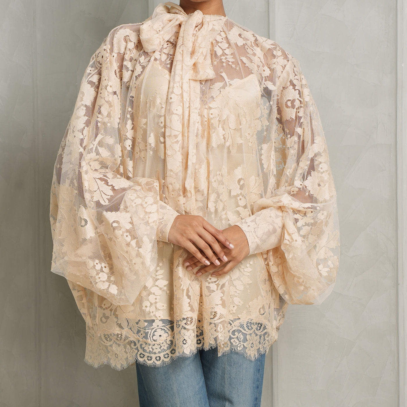 Zimmerman Multi-Textural Lace Blouse