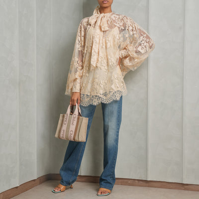 Zimmerman Illustration Lace Blouse