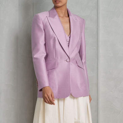 ZIMMERMAN Illustration Tailored Jacket Silk