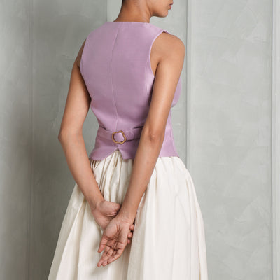 ZIMMERMAN Illustration Tailored  belted v-neckline