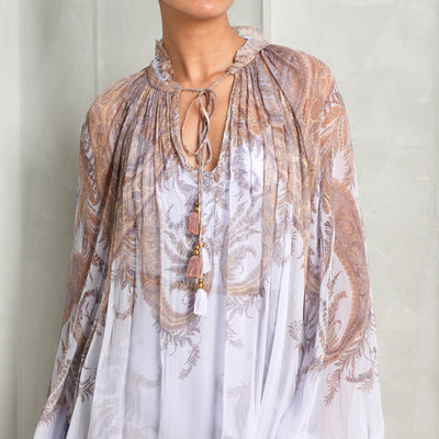 floral pattern blouse zimmermann le mill