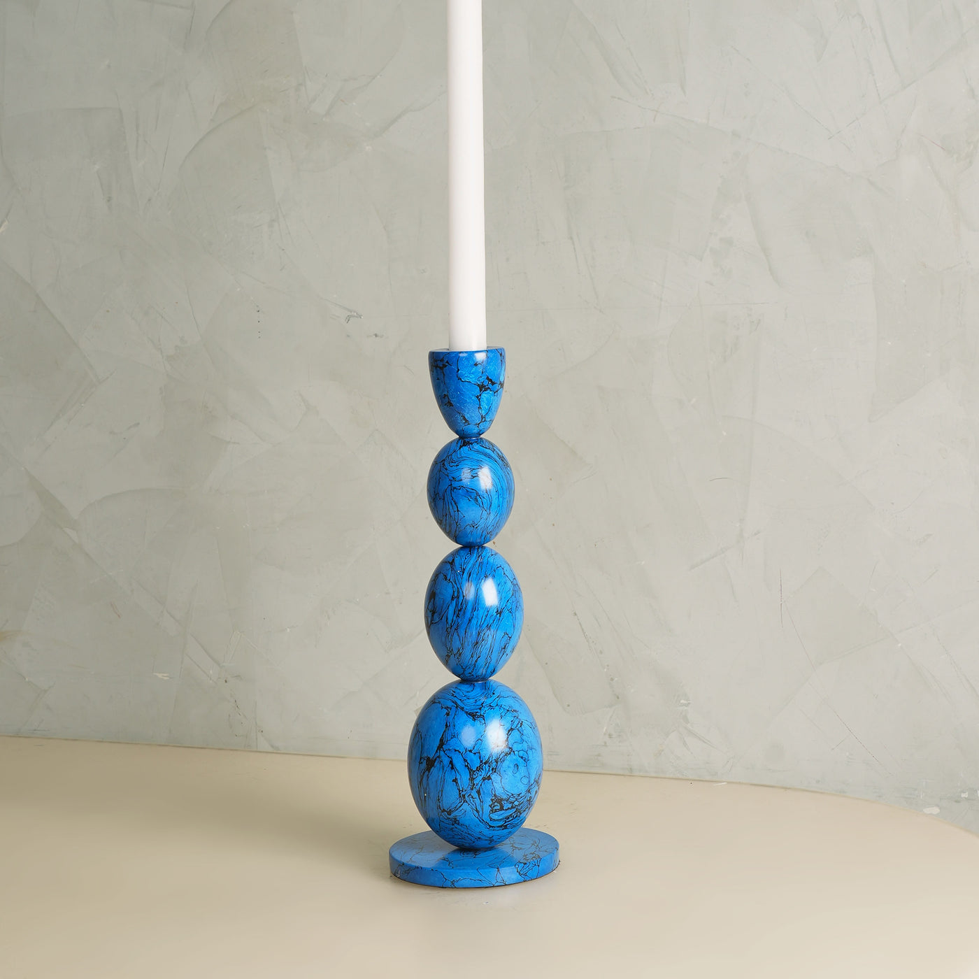 Lingam Resin Candle Stand