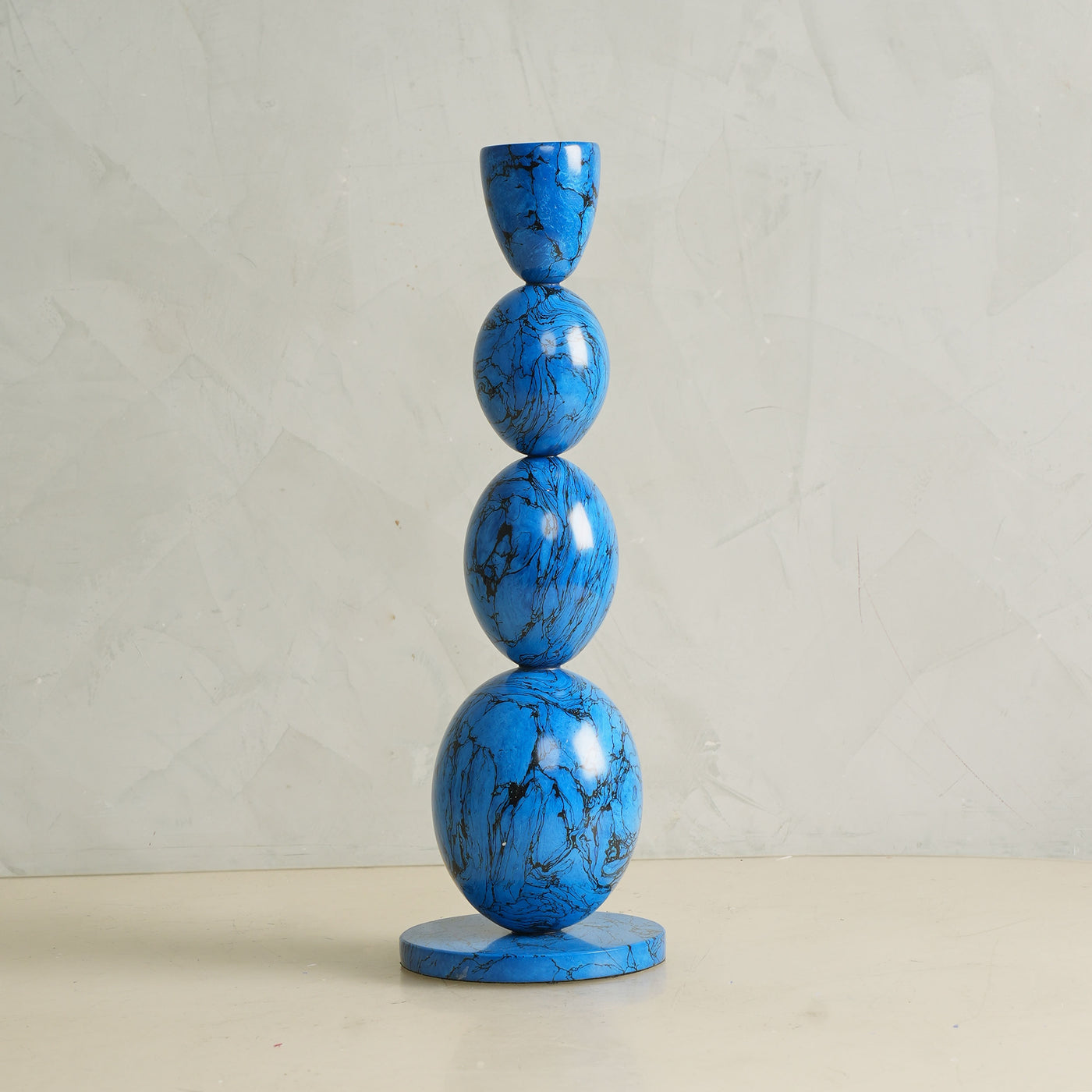Lingam Resin Candle Stand