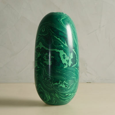 Green Lingam Vase