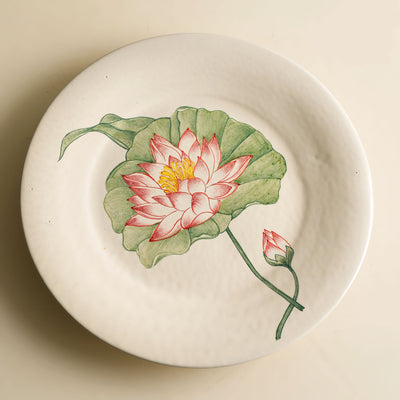 Lotus Flower Quarter Plate