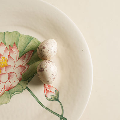 Lotus Flower Quarter Plate