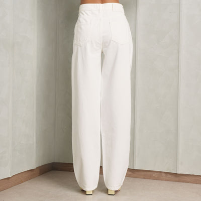 LouLou White Denim Pants for Women