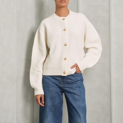 LouLou White Cardigan