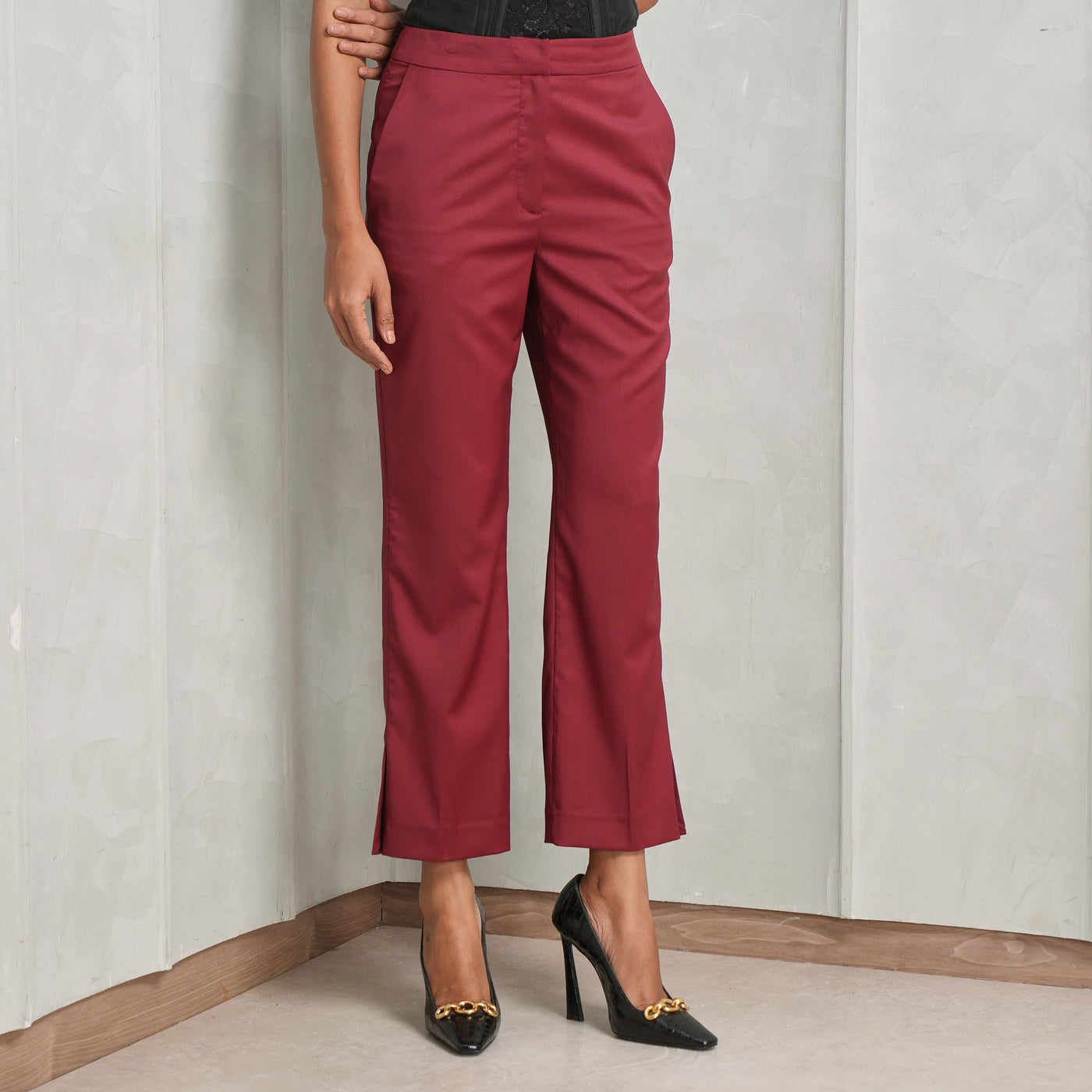 LouLou Red Dorkas Pants