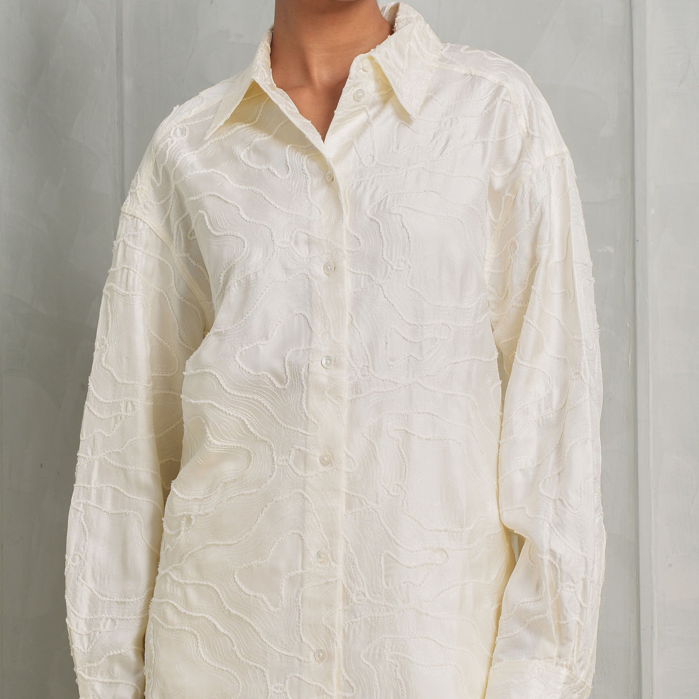 LouLou White Embroidered Shirt