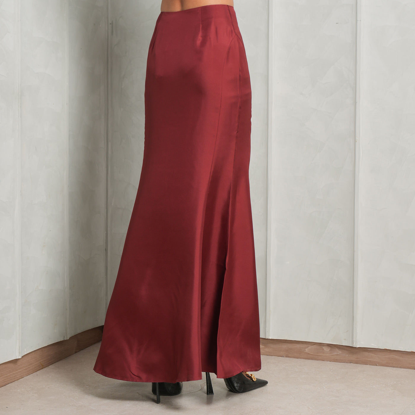 LouLou Red Dalupiri Skirt for Women