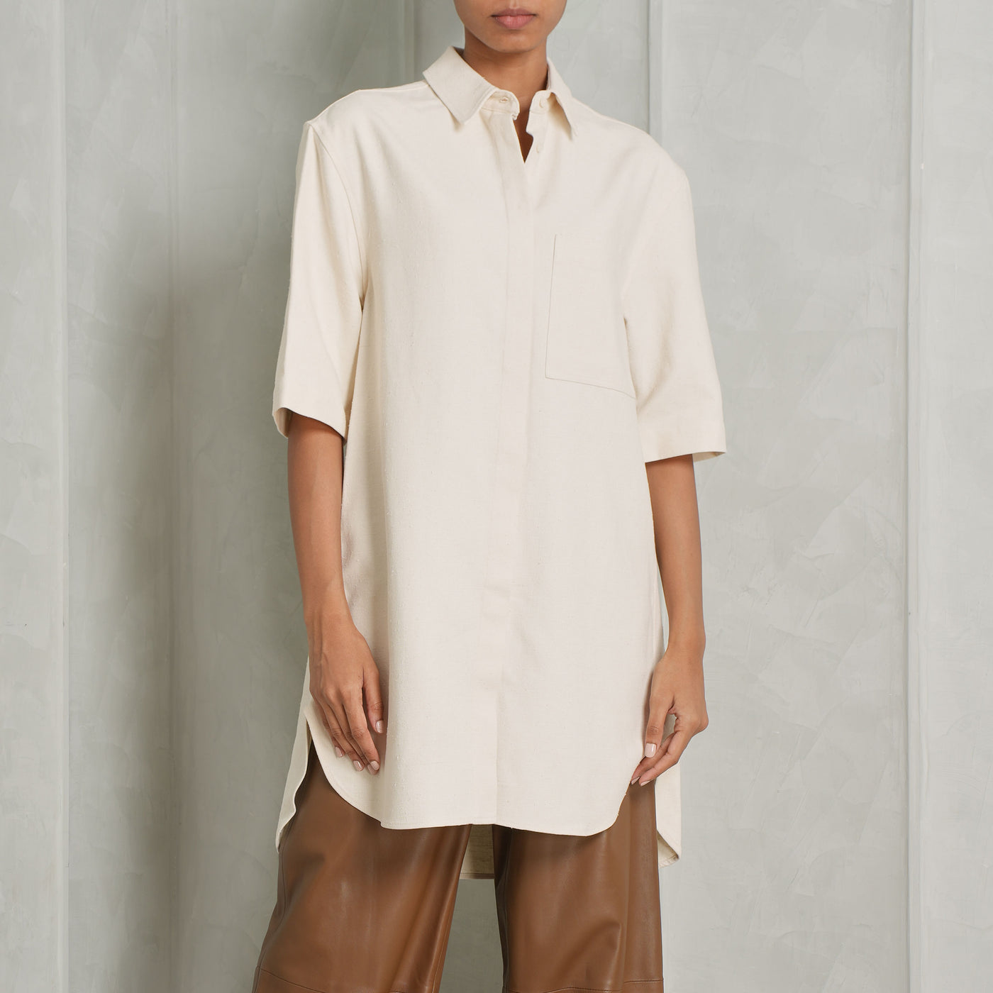 LOULOU STUDIO Shirt in White 