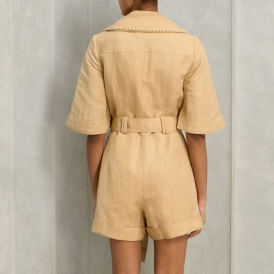 Tactile Whipstitch Playsuit