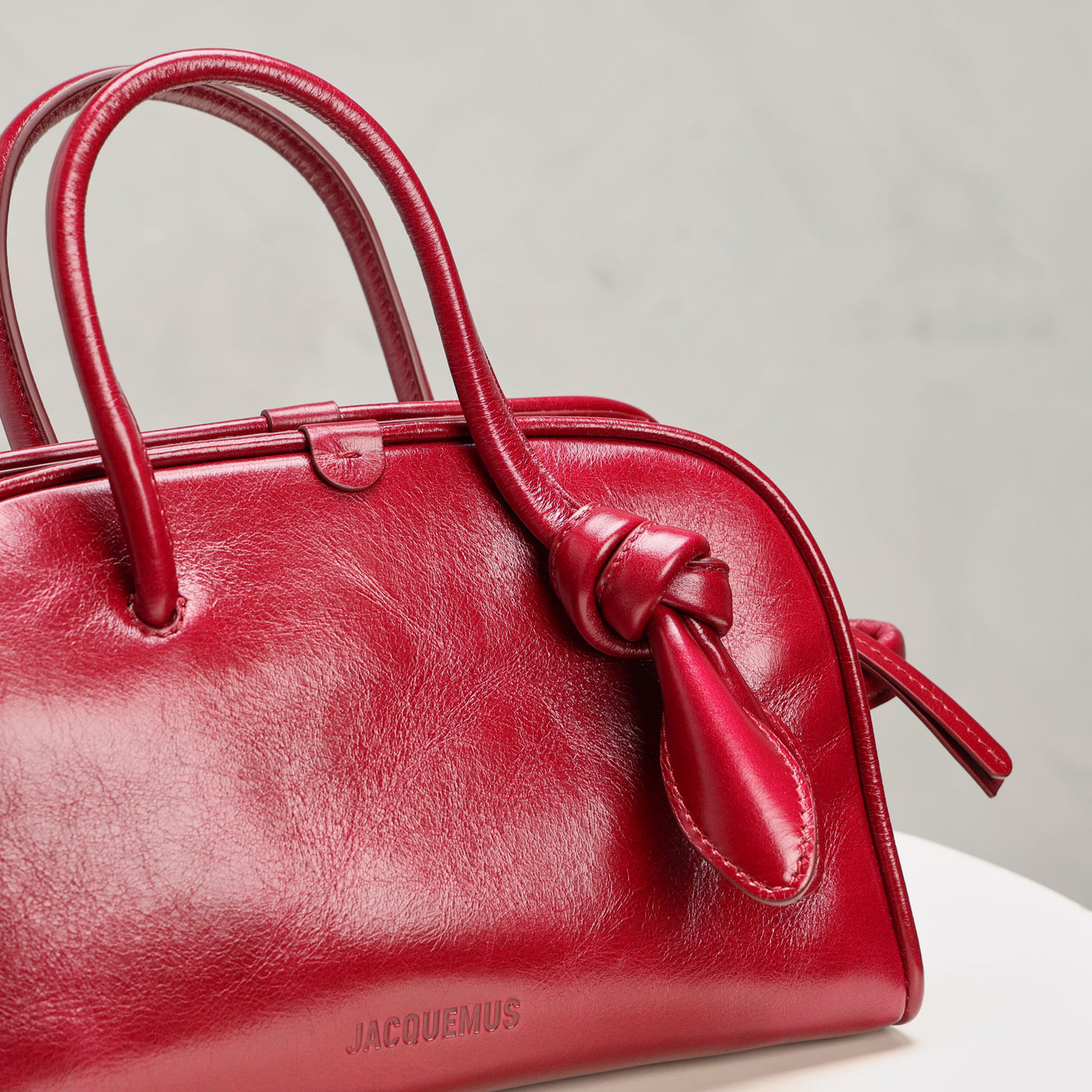 red jacquemus bag le mill handbag 
