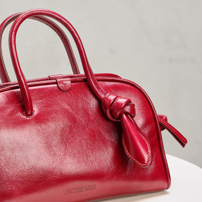 red jacquemus bag le mill handbag 