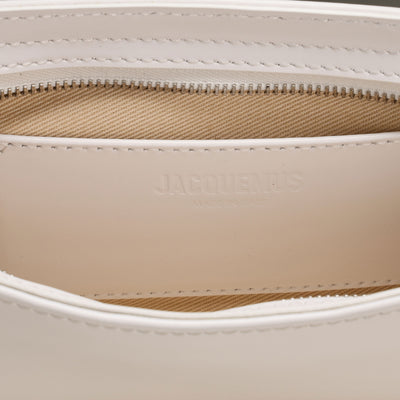 jacquemus white bisou bag le mill
