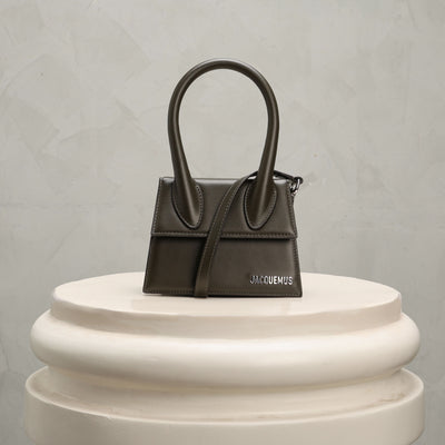 green chiquito moyen bag from jacquemus at le mill