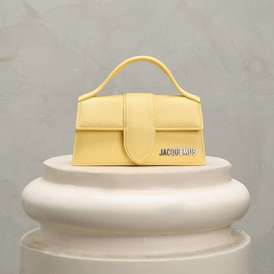 yellow bambino handbag jacquemus 