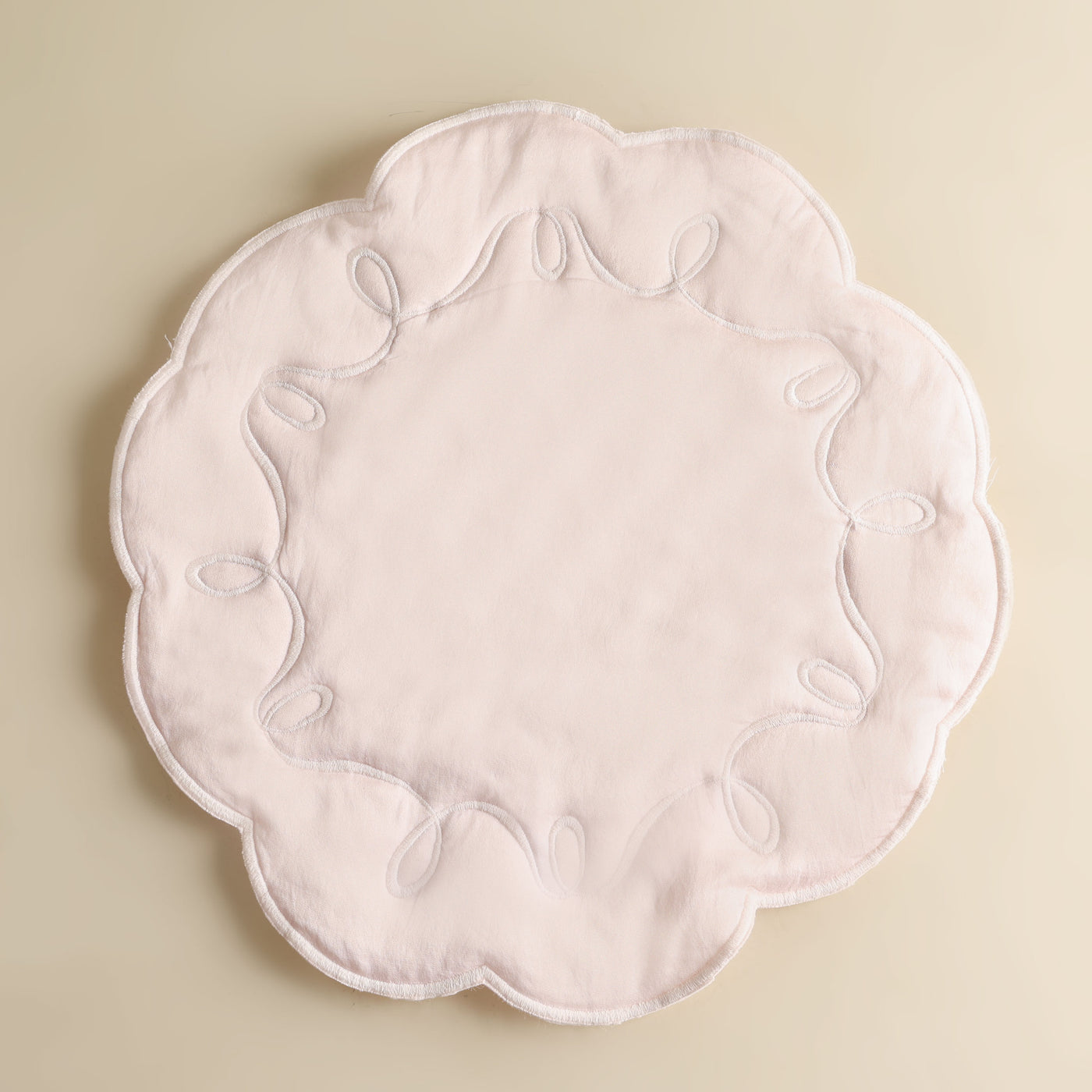 pink placemat