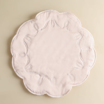 pink placemat