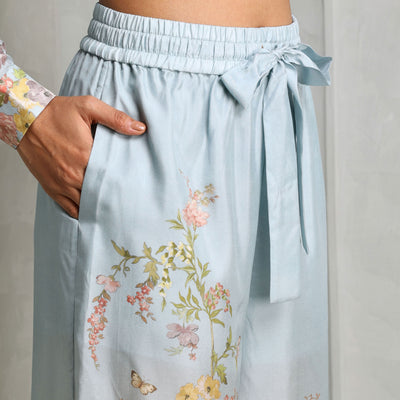 Zimmermann Waverly Lace Relaxed Pants long flowers