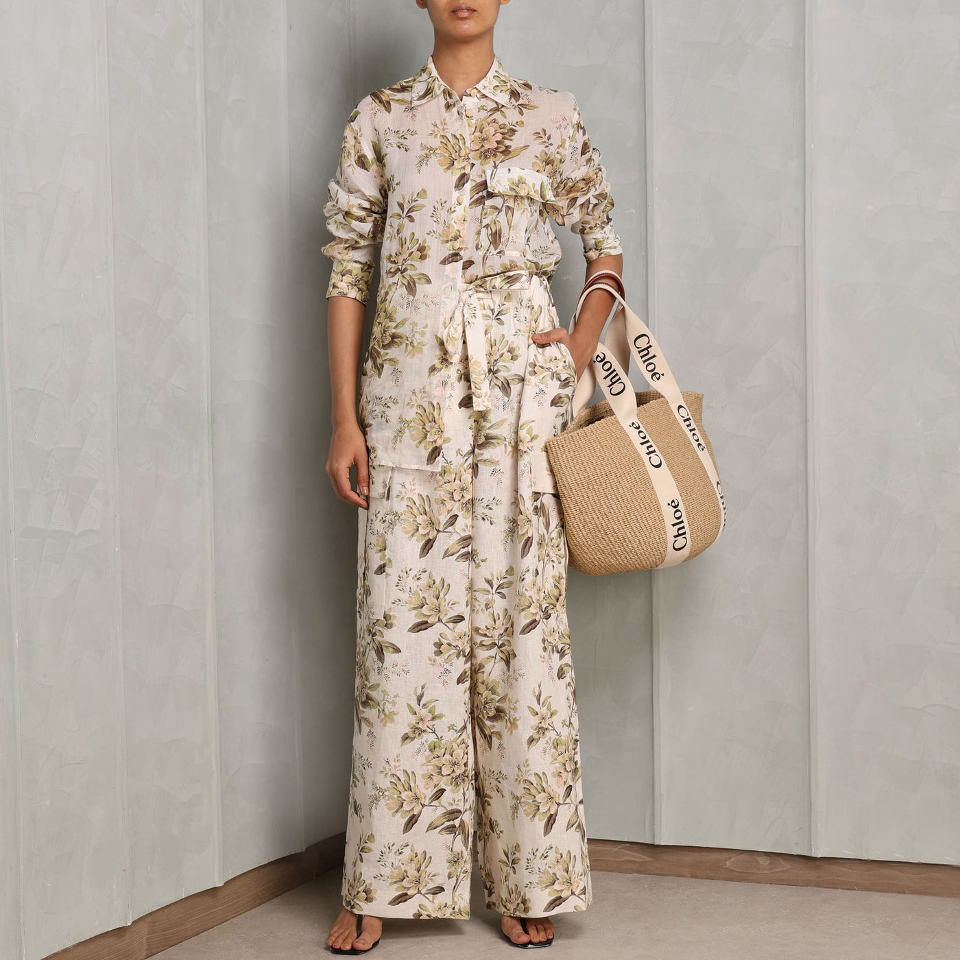 Zimmermann Golden  Manstyle Shirt  jumpsuit