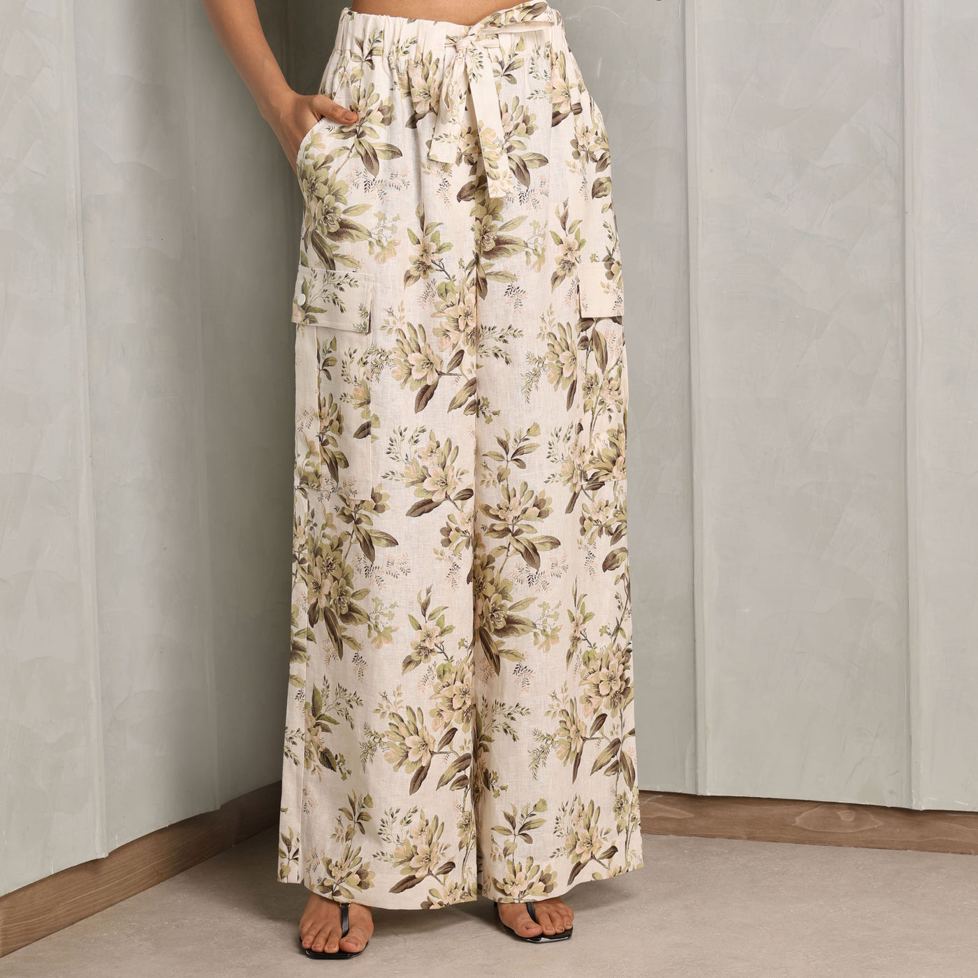 Zimmermann Golden Relaxed Pocket Pants comfort