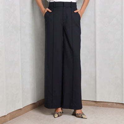 SIMKHAI Collins Straight Leg Pants black formal