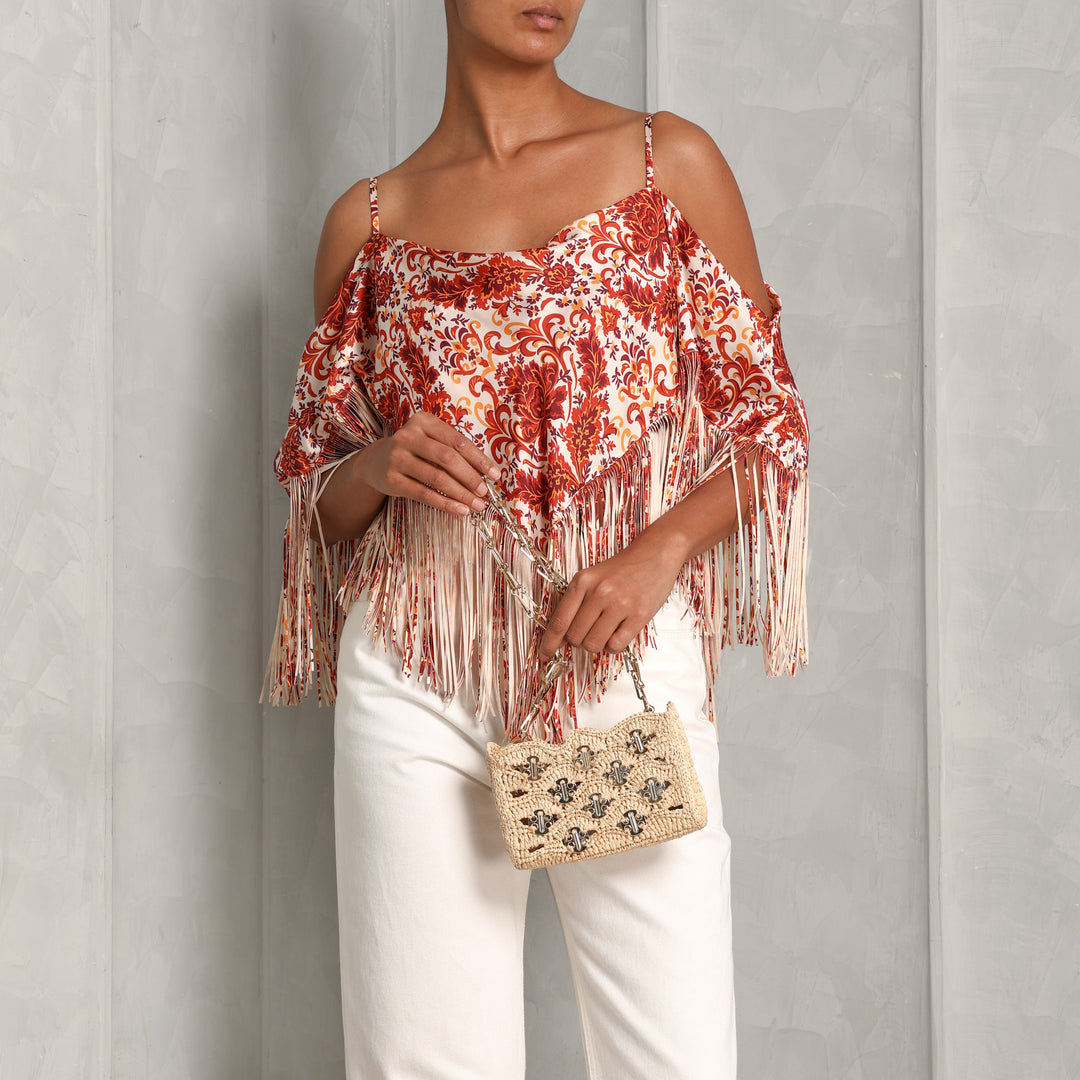 1969 Raffia Nano Bag | Le Mill | Rabanne