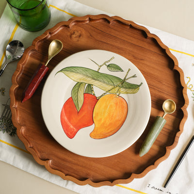 Mango Quarter Plate