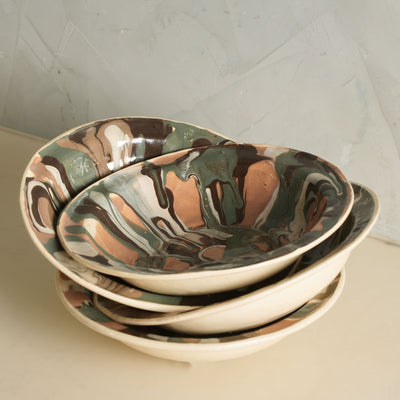 Marbled Snack Bowl