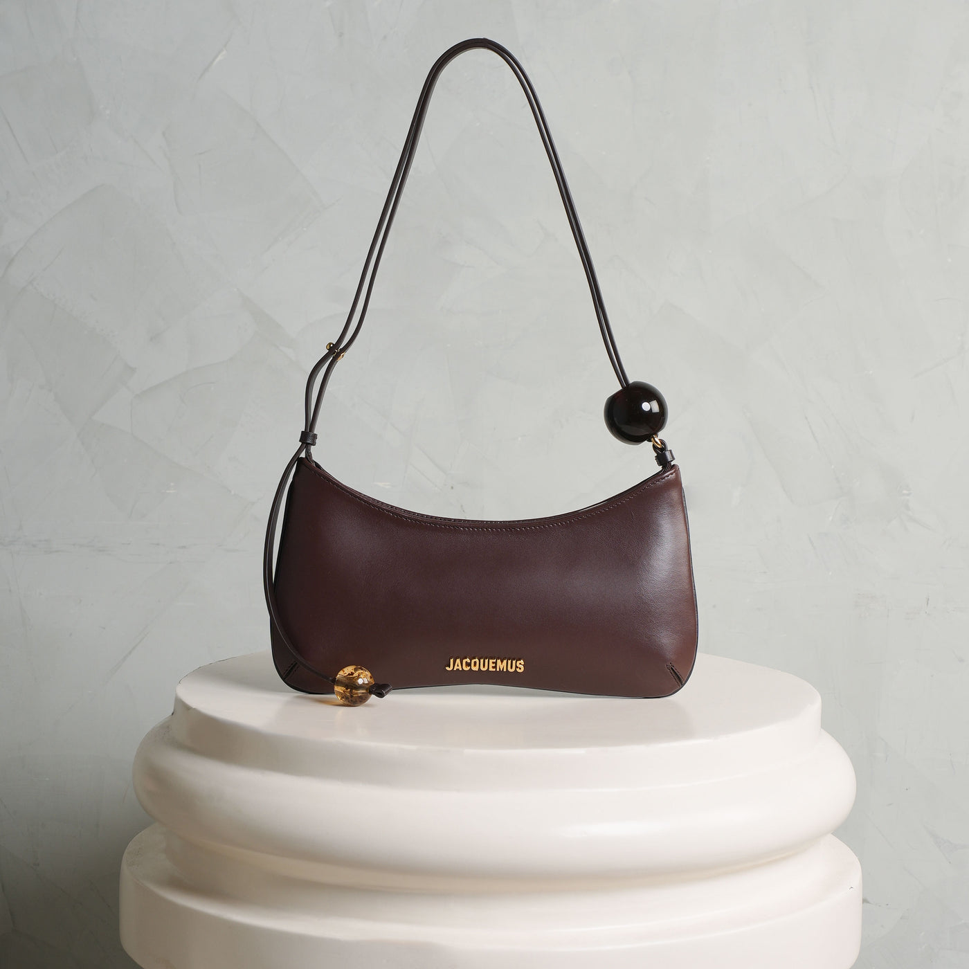 Jacquemus Le Bisou Perle Brown 