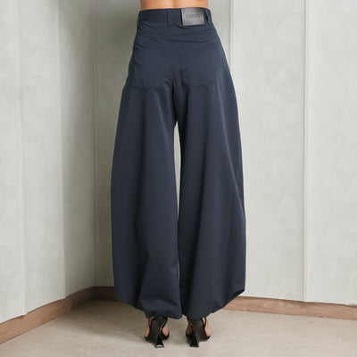 LOEWE Baloon trousers black long pants cotton midnight blue