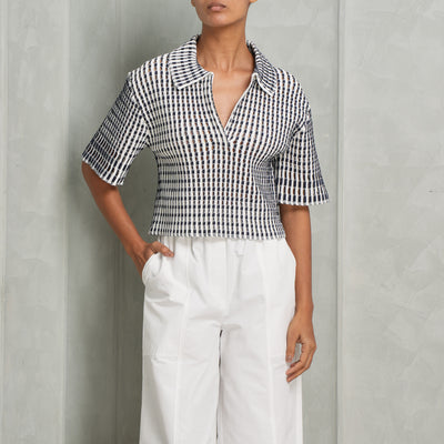 knitted polo tops simkhai le mill