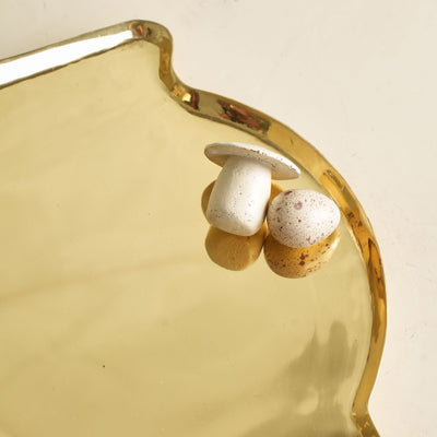 Large Modern Matka Brass Plate