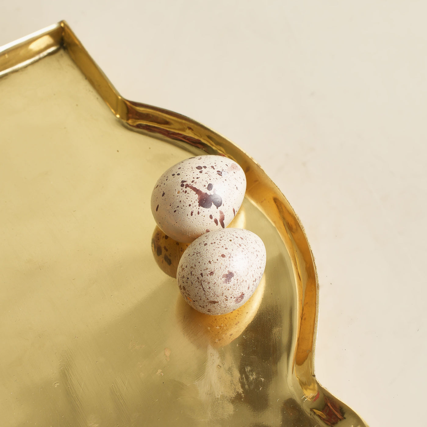 Modern Matka Brass Side Plate