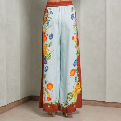 Alemais Dahlia Floral Print Pant