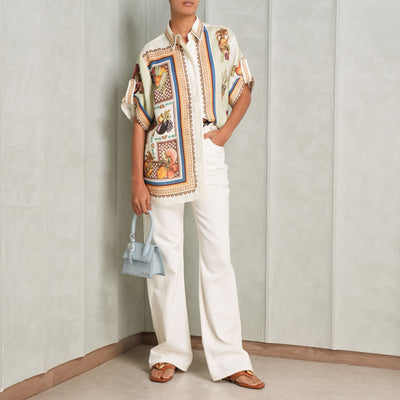 Marcado print shirt at Le Mill