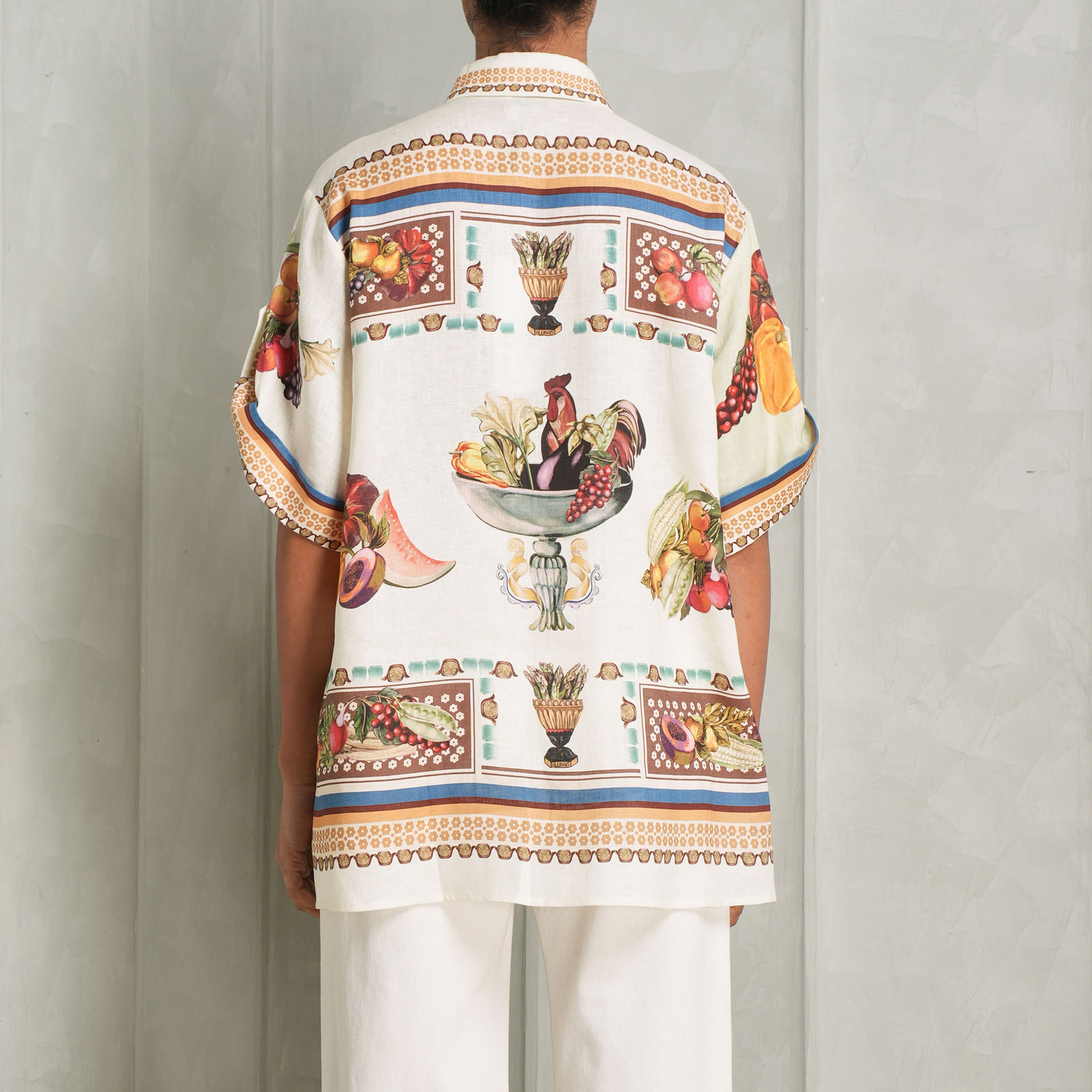 Colourful shirt by Alémais at Le Mill